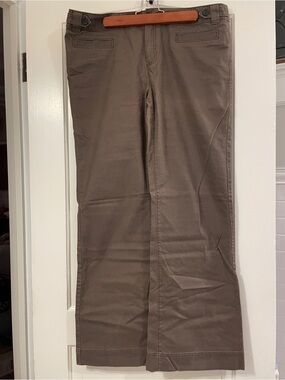 Vintage Banana Republic Women's Brown Wide-Leg Trousers